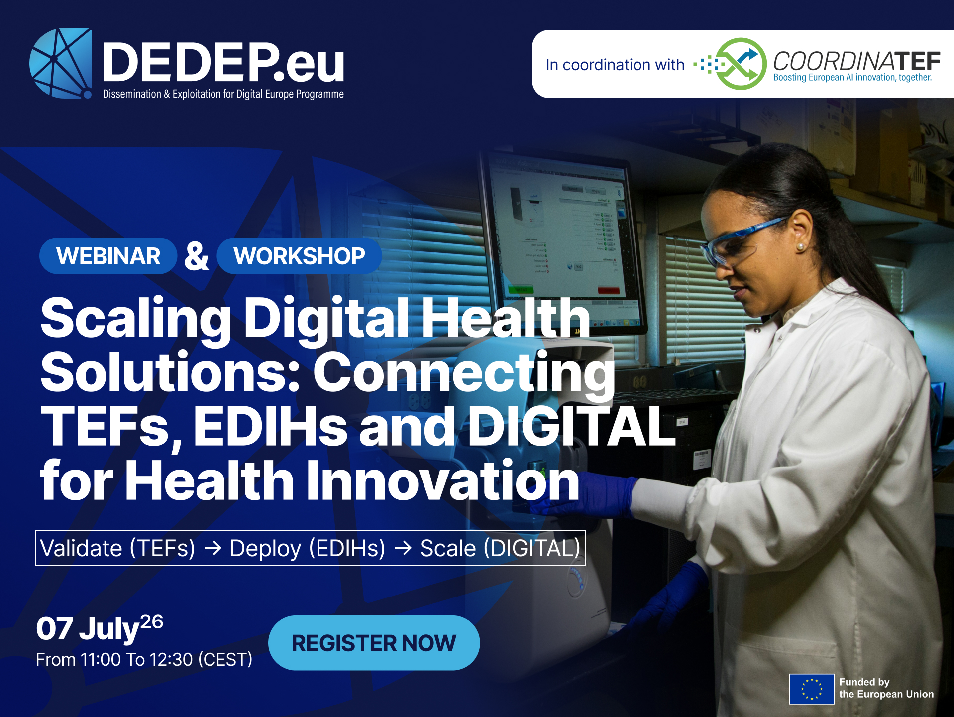 Scaling Digital Health Solutions: Connecting TEFs, EDIHs and DIGITAL for Health Innovation