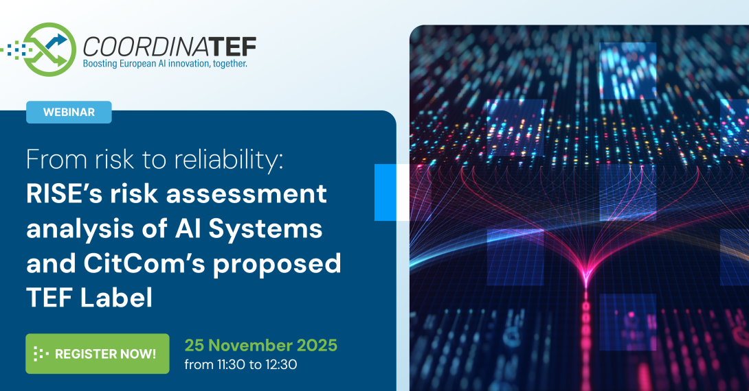 From risk to reliability: RISE’s risk assessment analysis of AI Systems and CitCom’s proposed TEF Label