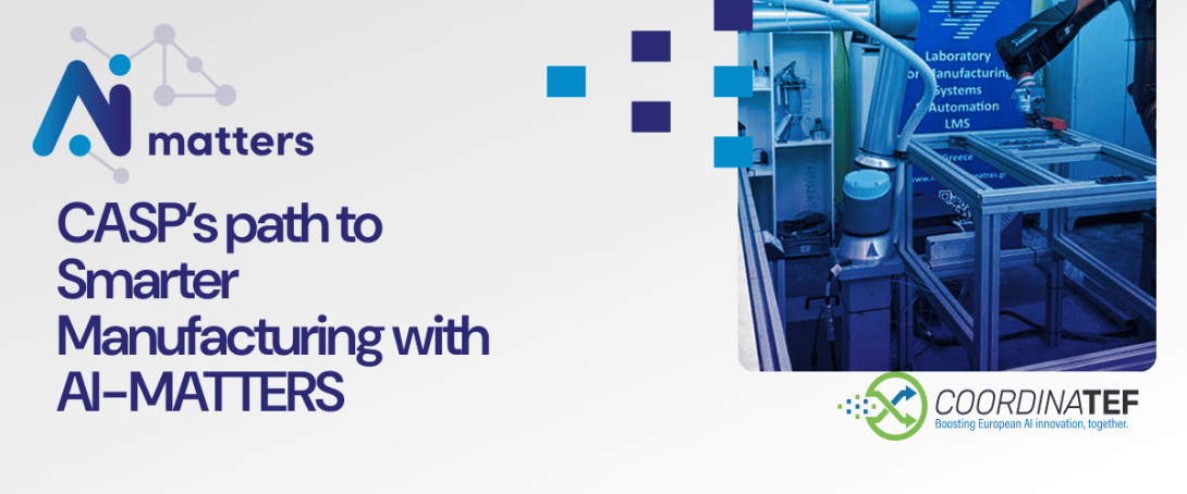 CASP’s path to Smarter Manufacturing with AI-MATTERS